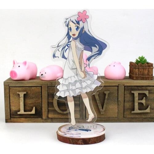 We still don't know the name of the flower we saw Anime Acrylic Stand Model Toys Menma Anime Figure Decoration Action Figure Toy