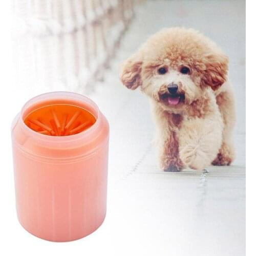 Dog Paw Cleaner Soft Gentle Silicone Portable Pet Foot Washer Cup Paw Clean Brush Quickly Washer Dirty Cat Foot Cleaning Brush