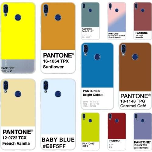 Caliente Pantone Soft TPU Case Cover For Huawei Honor 30 20 10 9 Lite 9a 8a 7a Pro 10X 10i 30s 20lite 10lite