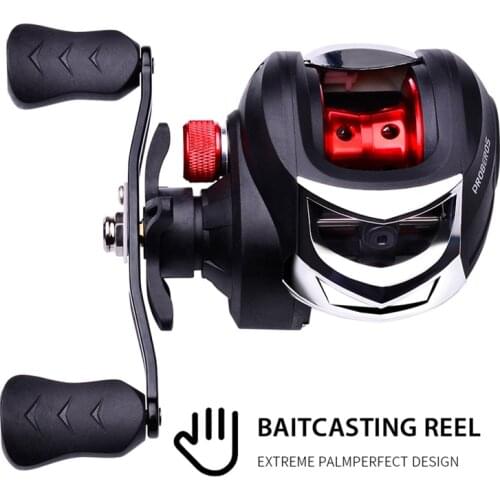 New Compact Design Water Drop Wheel Fishing Wheel 7.1:1 High Speed Ratio Spinning Reel 18+1BB MAX Drag 10KG Bearing Wheel