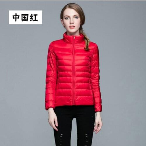 Orange/blue/navy/green/black/red Autumn Winter Outerwear Women Basic Jacket Coat Female Slim Cotton Coats Casual Black Jackets