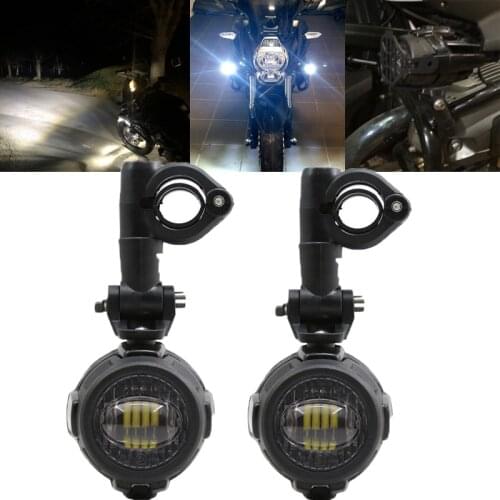 Motorcycle Fog Lights For BMW R1200GS ADV F800GS 40W led Driving Lightings Bulbs Moto Auxiliary Spot Light Motor Accessories