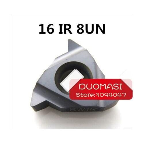 16 IR 8 UN ,Indexable Tungsten Carbide Threading Lathe Inserts for Threaded Lathe Holder,thread turning tool holders