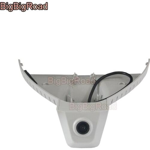 BigBigRoad For Skoda Superb Kodiaq top Configuration Car wifi DVR Video Recorder DashCam FHD 1080P