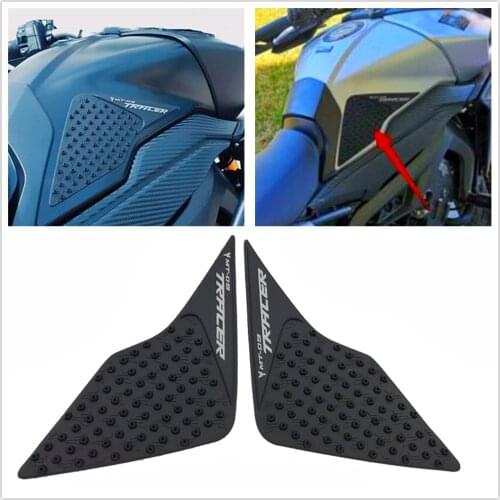 MT09 Tracer Anti slip Tank Pad Sticker Gas Protector Knee Grip Traction Side Decal For Yamaha MT 09 MT-09 TRACER 2015 2016 2017