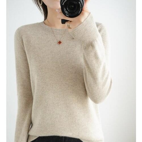 Lafarvie Winter Wool Blends Knitted Sweater Women Pullover Oversize Ropa Mujer 2021 Long Sleeve Top Casual Warm O Neck Jumper