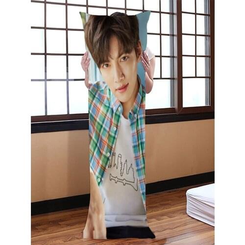 Ji Chang Wook Dakimakura Hugging Body Pillow Case DIY Custom Throw Cushion Pillow Cover 7 Sizes