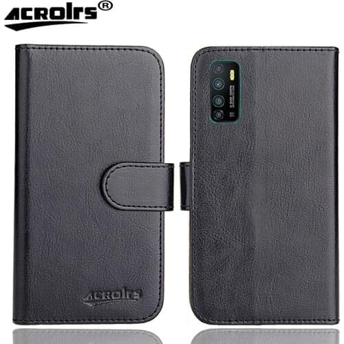 Infinix Note 7 Lite Case 6.6" 6 Colors Flip Fashion Soft Leather Crazy Horse Exclusive Phone Cover Cases Wallet