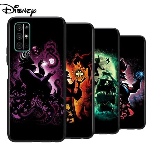 Villain Disney Princess Silicone Cover For Honor 30 20 20E 20S 10X 10 10i 9N V9 8C 8S 7S Play 3E V30 V20 Lite Phone Case