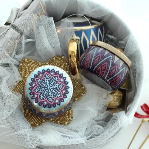 European Tin Box Candy Bar Dragee Gift Box Flower Cake Box and Packaging Wedding Birthday Party Decor Macaron Chocolate Wrapping