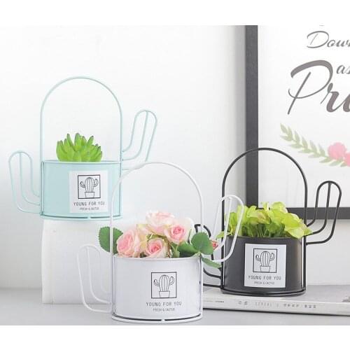 HLPKC Metal Flower Vases