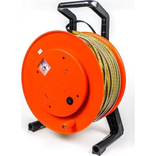 Steel Ruler Tape Deep Well Level Gauge 100 Meter 15mm Probe Water Level Meter