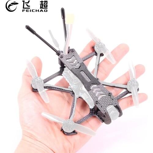 FEICHAO Fi-115 2.5 inch Toothpick Frame Kit 3K Carbon Fiber 3mm Frame for RC Drone FPV Racing Quadcopter Freestyle