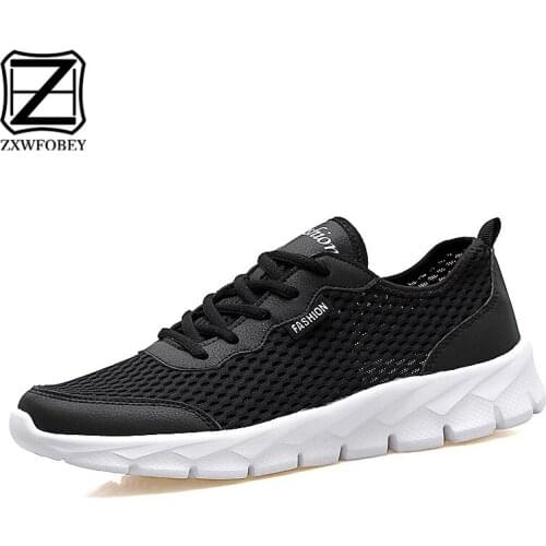 ZXWFOBEY Mens Women Mules outdoor Trainers Sport Shoes Lightweight Comfortable Breathable Walking Sneakers2019 Fashion Summer