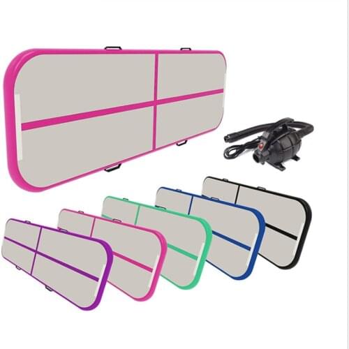 Inflatable Air Track Gymnastics Airtrack Gym Tumbling Air Track Gymnastics Mattress electronic Pump 3M/4M/5M Big Discount