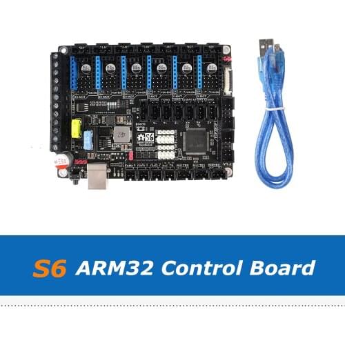 New 3D Printing Control MotherBoard S6 Board 32Bit Armed32 Mainboard Support 6X TMC Drivers For 3D Printer Parts