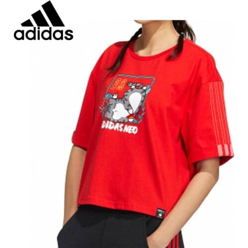 Original New Arrival Adidas W CNY WW TEE Womens T-shirts shirt short sleeve Sportswear