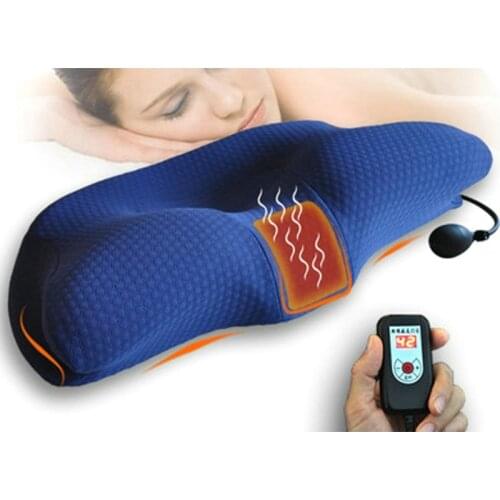 Cervical traction Neck Pain Pillow Slow Rebound Space Memory Non Repair Cervical Special Necks Health Inflatable Traction Hot