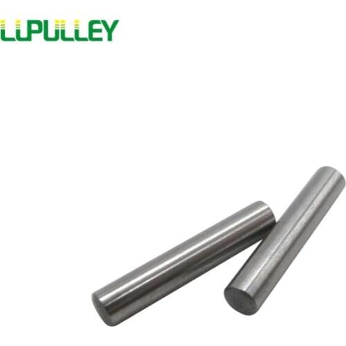 LUPULLEY Cylindrical Dowel Pins 6mm Diameter Length 24/25/26/30/35/40/50/60mm Fasten Element Metal Dowel 10pcs/lot