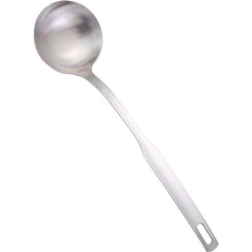 Heat-Resistant Stainless Steel Cooking Utensil Creative Professional Soup Spoon Kitchen Pot Spatula Cooking Tools Accessories