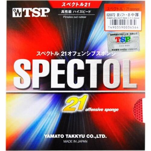 TSP Original SPECTOL 21 Sponge Table Tennis Rubber Pips out Ping Pong Sponge offensive