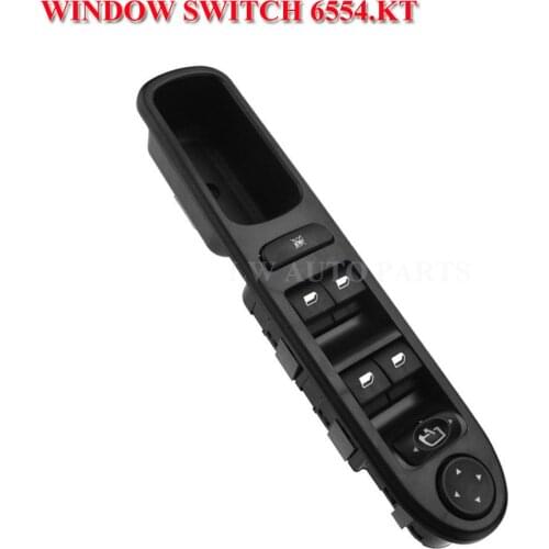 Window Switch Electric Folding 6554.KT For Peugeot 307 CC 2003-2008 307 SW 2002-2014