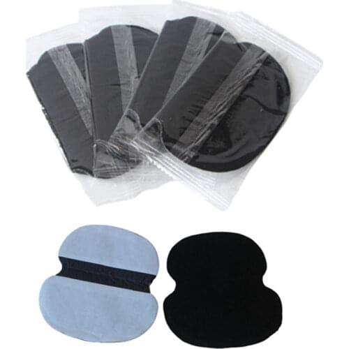 10Pcs Black Disposable Underarm Shirt Antiperspirant Protection From Sweat Pads Deodorant Armpit Absorbent Pad New Colors