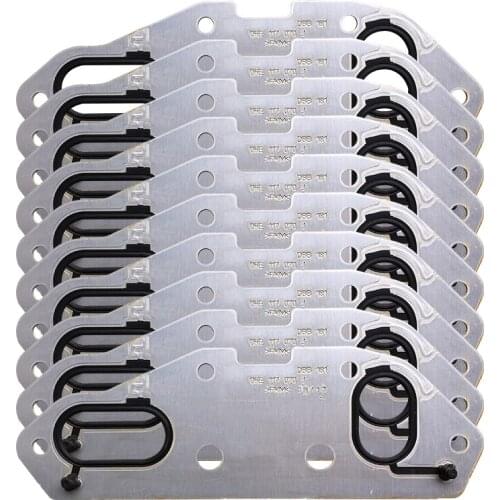 10Pcs OEM Engine Oil Cooler Gasket Seal For A4 A5 A6 A7 A8 Q5 Q7 Touareg Cayenne 06E 117 070 J 06E 117 070 D 958 107 175 01/00