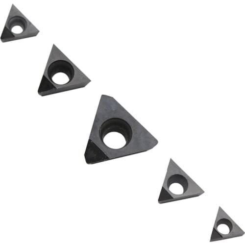 2PCS TEHT16T3 TPGH090202 TPGH110302 TPGH110304 CNC PCD CBN Inserts turning tool Diamond insert For Lathe Tools Inserts