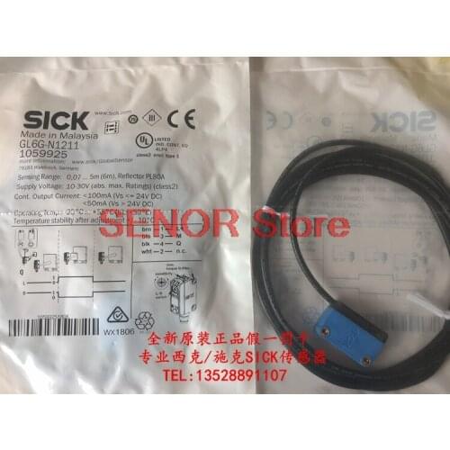 Brand new original photoelectric sensor GL6G-N1211 (without lens and bracket)