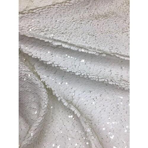 African sequin lace fabric Nigeria lace fabric bridal wedding dress 2020 high quality French tulle lace fabric XX3903