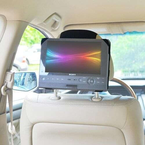 TFY Car Headrest Mount Holder for Swivel & Flip portable DVD Player-10 Inch (Not Including the DVD Player)