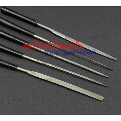 By dhl or ems 200 Set 5pcs 140mm Needle Files Set Carving Craft Tool Metal Glass Stone