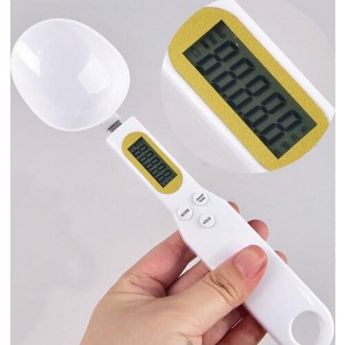 500g/0.1g LCD Display Digital Kitchen Measuring Spoon Electronic Digital Spoon Scale Mini Kitchen Scales Baking Supplies