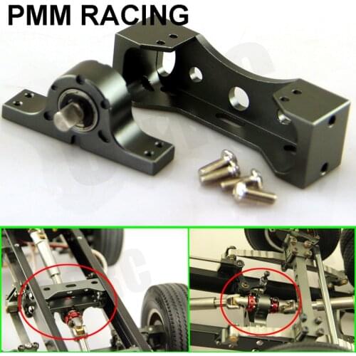 Metal Extend Driveshaft Axle Holder Bridge Hanger Beam For Tamiya 1/14 RC Truck Car Tipper Scania Actros Lesu MAN Actros F16