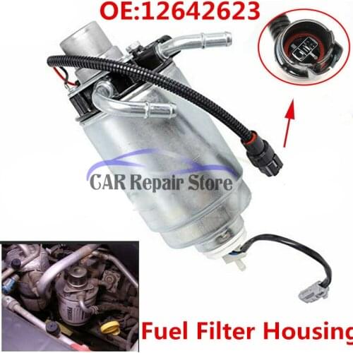 New Fuel Filter Housing For GM Duramax V8 6.6L 2004-2013 For Chevrolet Silverado 2500 HD OEM 12642623