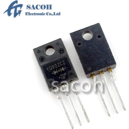 New original 10PCS/Lot YG902C2 YG902C2R YG902C3 or YG902N2 YG901C2 YG901C3 YG906C2 TO-220F 10A 200V Super high speed rectifier