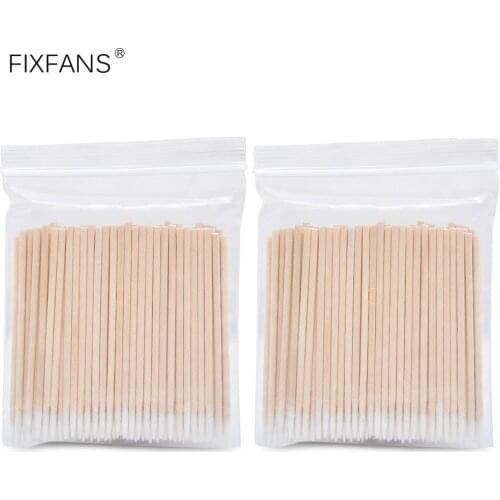 2 Bags Cotton Swab Stick for AirPods Cleaning Tools for iPhone iPad Samsung Huawei Smart Phone Charging Port Earphone Cleaner