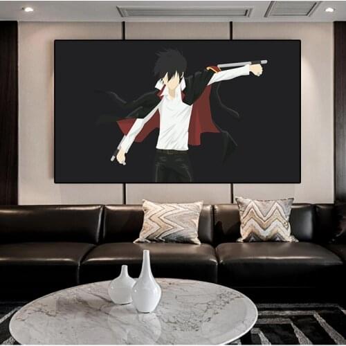 Japanese Anime Poster Printing Canvas Painting Living Room Decoration Cafe Decoration Accessories Home Living Room Decoration
