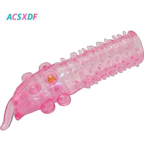 8Pcs/Pack Delay Condom Extender Penis Sleeve Vagina Stimulating Dick Extension Adult Erotic Sex Toys for Men Wholesale