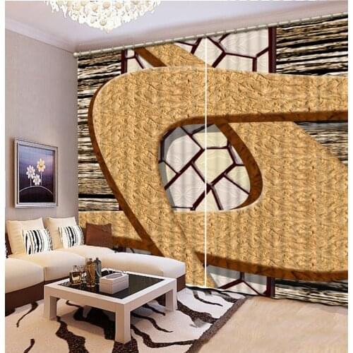 Moonlight curtains Scenery Beauty Digital Photo Printing Blackout 3D Curtains for Living Room blue curtains