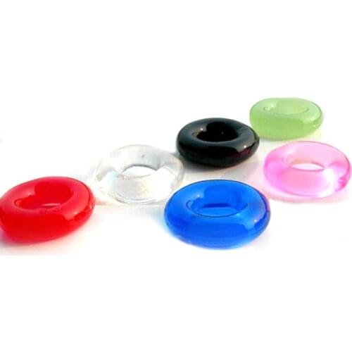 Silicone Male Cock Rings Delay Ejaculation Penis Rings Chastity Penis Sleeve Cage Rings Masturbators For Men Erotic Sex Products