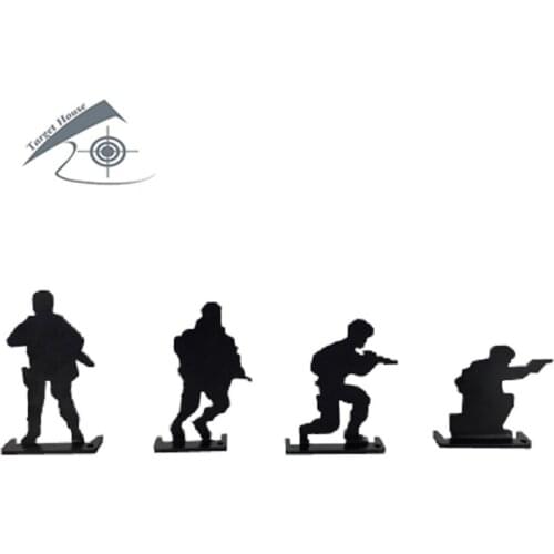 Airgun Targets & Military Soldiers Ornaments / Also for airsoft, paintball, slingshot shooting / outdoor and indoor sports