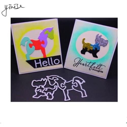 VCD36 ANIMALS CUT SCRAPBOOK Metal Cutting Dies For Scrapbooking Stencils DIY Album Cards Decoration Embossing Folder Die Cuts