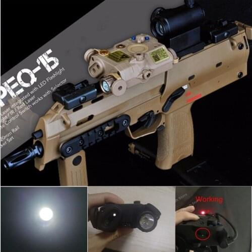 High precision Hunting Tquipment Tactical Hunting Aiming Red Dot Laser AN/PEQ 15 Red Dot Sight EX276