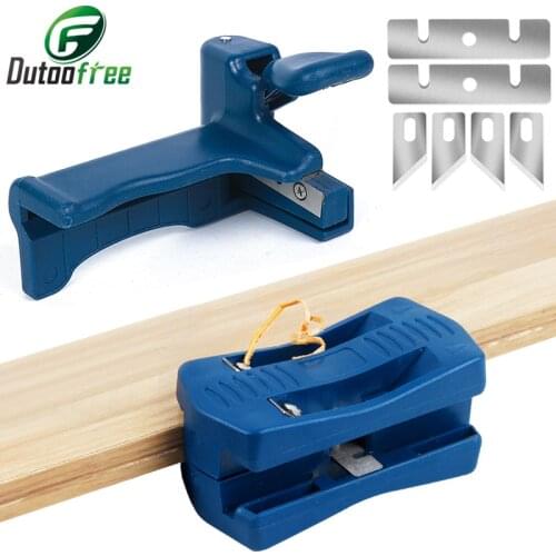 1 Set Manual Woodworking Trimmer Double Edge Trimming Knife Banding Machine Set Wood Head and Tail Trimming Carpenter