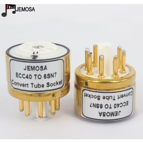 1PC ECC40 TO 6SN7 6SL7 ECC32 ECC33 6N8P 6N9P 5691 5692 B65 DIY HIFI Audio Vacuum Tube Amplifier Convert Socket Adapter