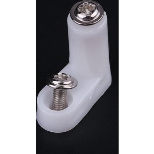 100 PCB Feet White Plastic L-Shaped Feet Used to Fix the Plastic L Feet of the Game Console Motherboard