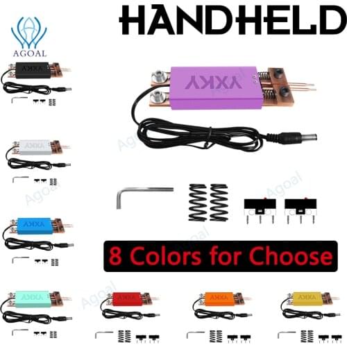 New Integrated Handheld Spot Welding Pen Handle Automatic Trigger Built-in Switch For 18650 Battery Welding Machine DC Connector