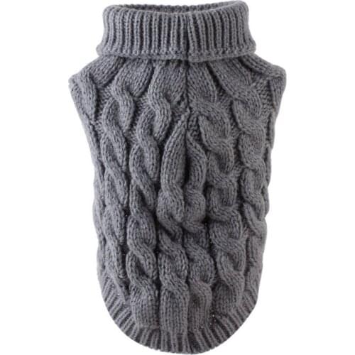 Legendog Winter Knitted Dog Clothes Warm Jumper Sweater For Small Large Dogs Pet Clothing Coat Knitting Crochet Cloth Jersey